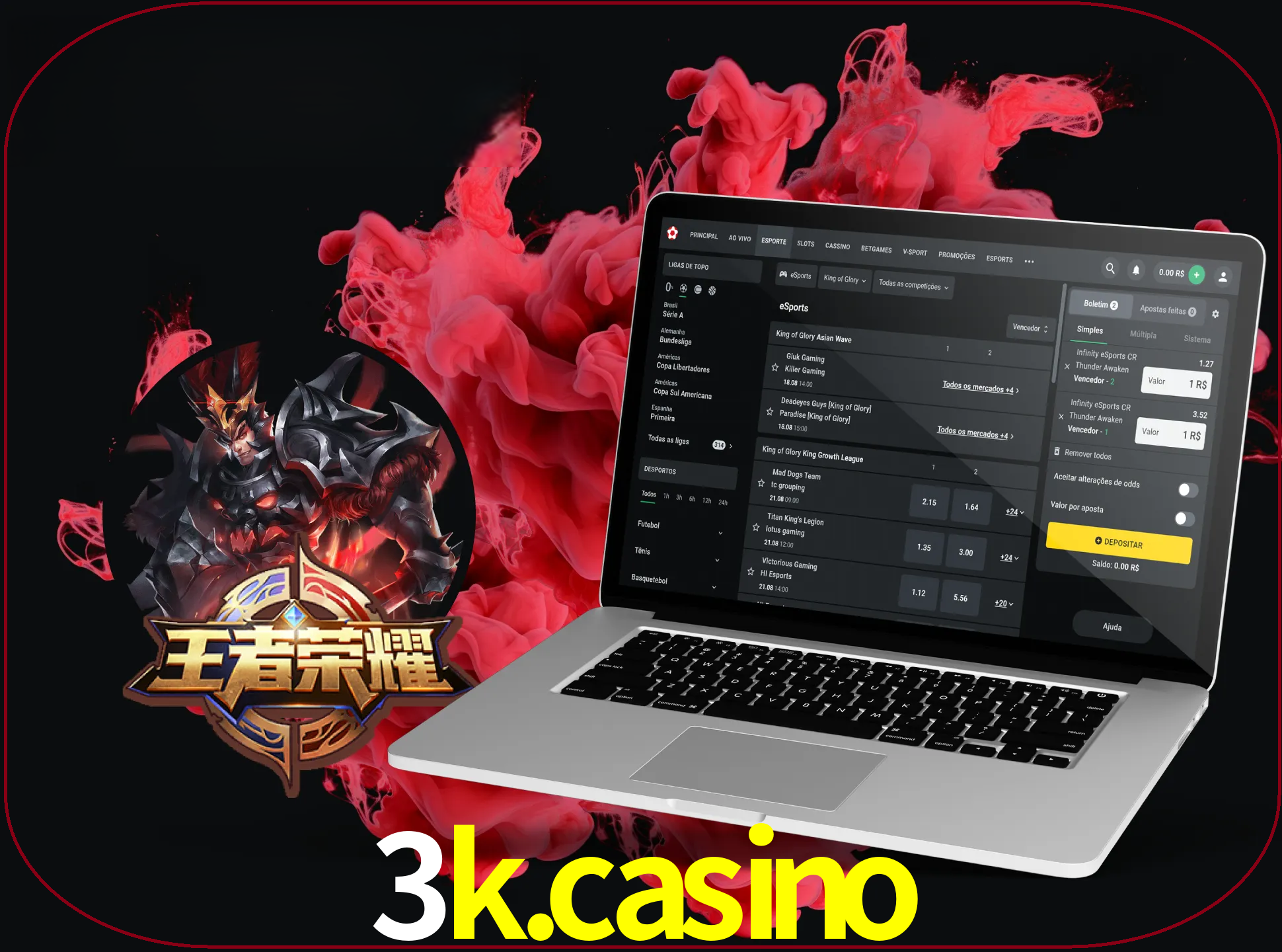 Um jogo global que conquistou os corações dos utilizadores de todo o mundo e que foi desenvolvido na China está disponível no 3K.CASINO.